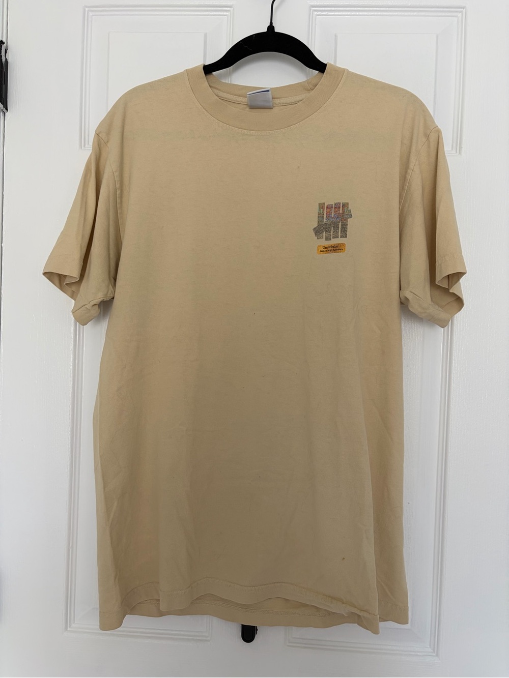 Undefeated Tan Short-Sleeve Logo Tee